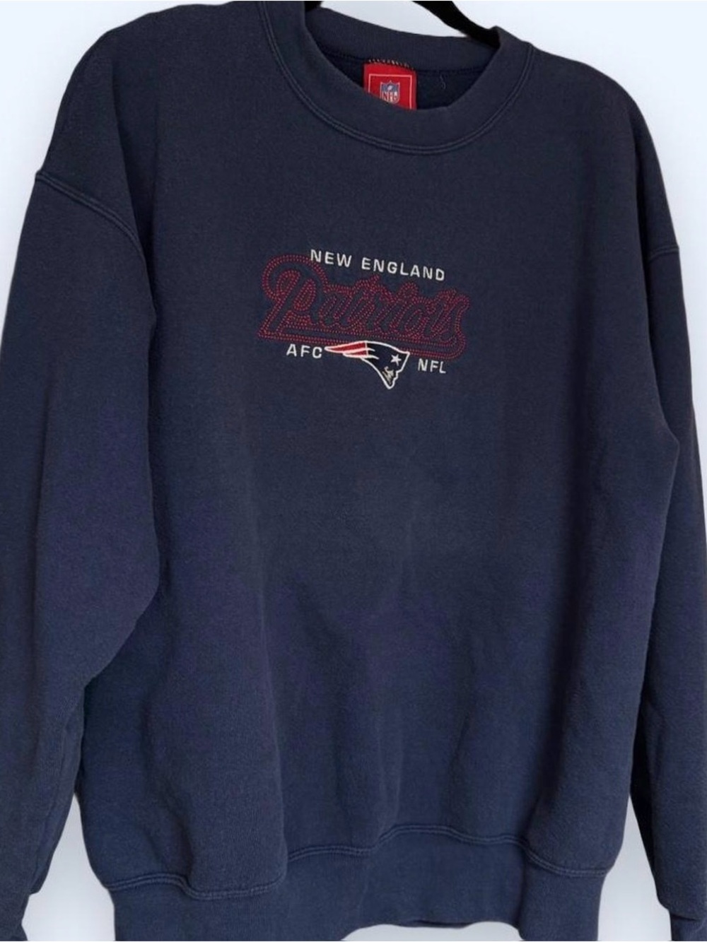 Vintage Navy NFL Crewneck Sweatshirt